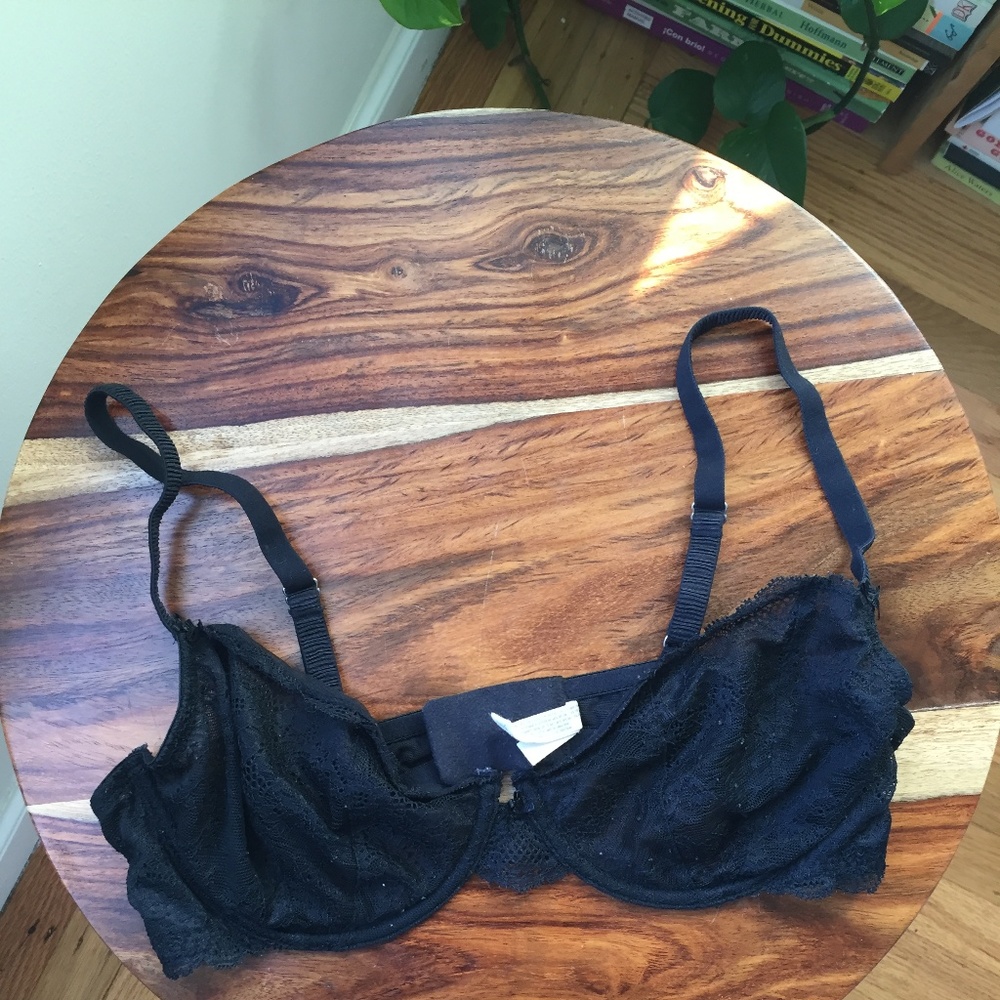 Aerie Black Lace Bralette